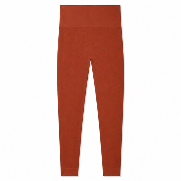 SET Active Pants - SET Active Sculptflex Rib Leggings Pink Clay Seamless High Rise XS